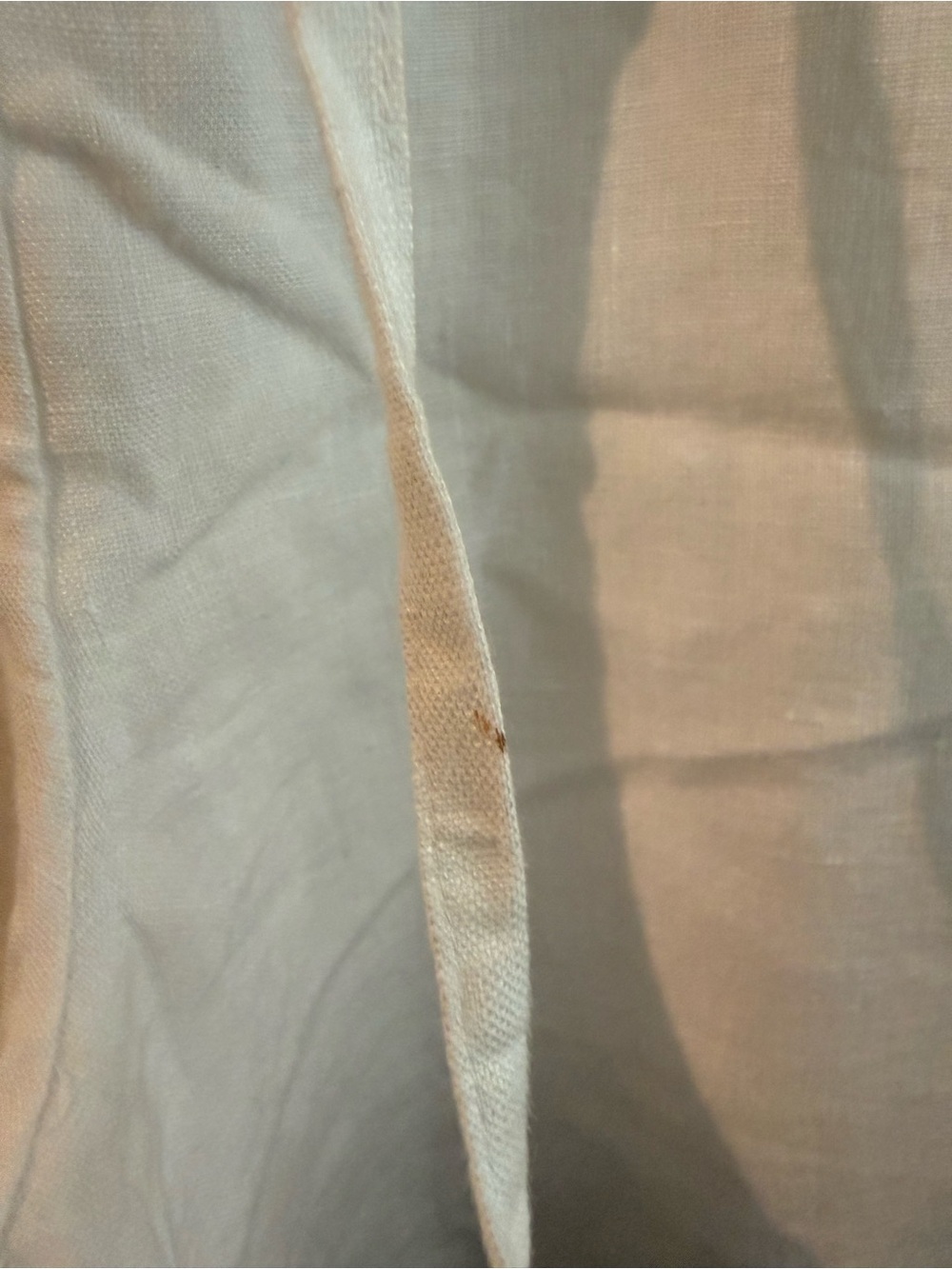 J. Crew White Straight-Leg Linen Pants - Picture 5 of 5